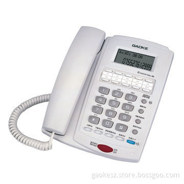 Caller ID Phone with Manual IPs and Alarm Settings